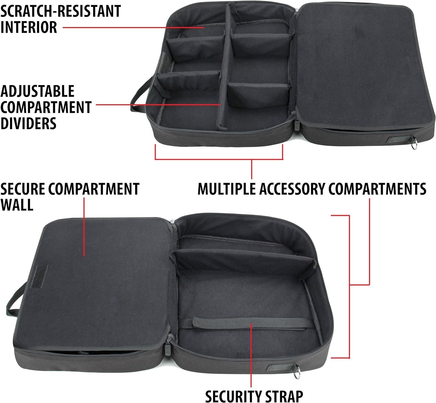 Xbox Gaming Headset Case with Water Resistant Exterior