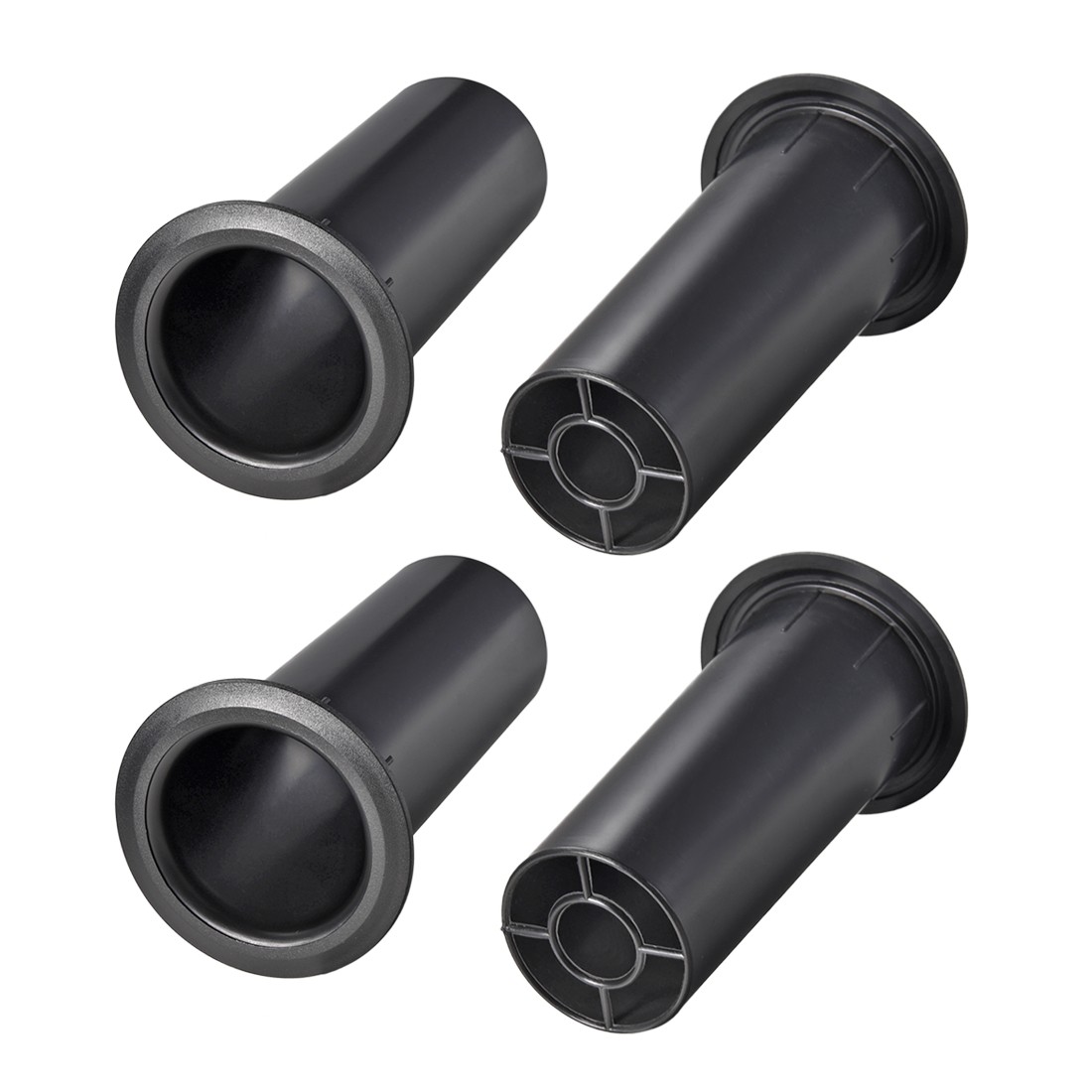 50mm x 122mm Speaker Port Tubes Subwoofer Bass Reflex Tube Bass Woofer Box 4pcs