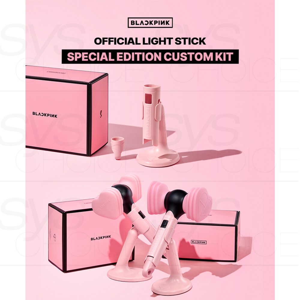BLACKPINK Official Goods Light Stick Special Edition CUSTOM KIT + Tracking Num