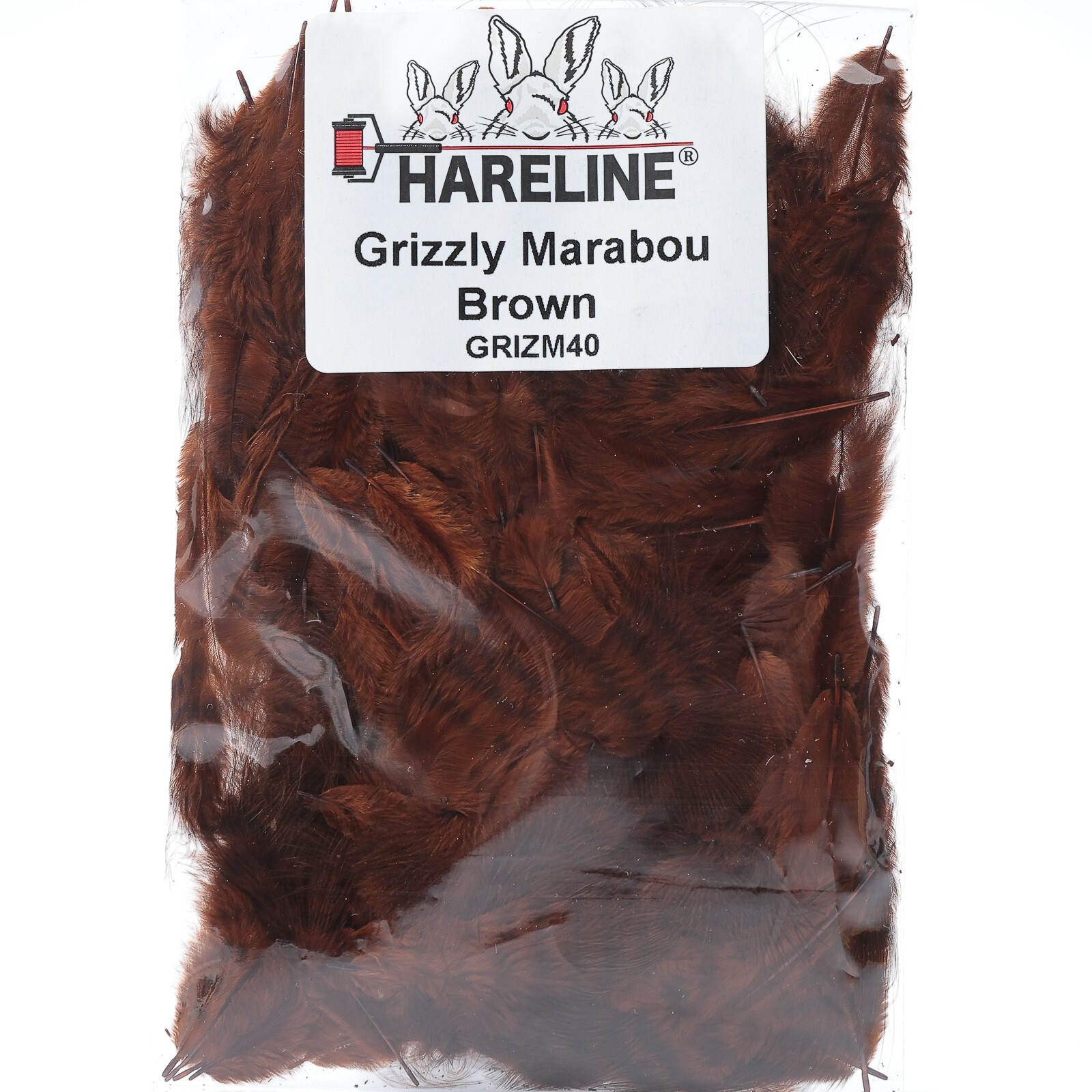 Hareline Grizzly Marabou - Brown
