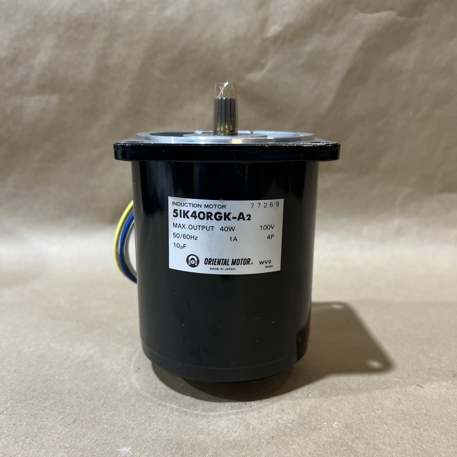 ORIENTAL MOTOR 5IK40RGK-A2 MOTOR Brand New No Box