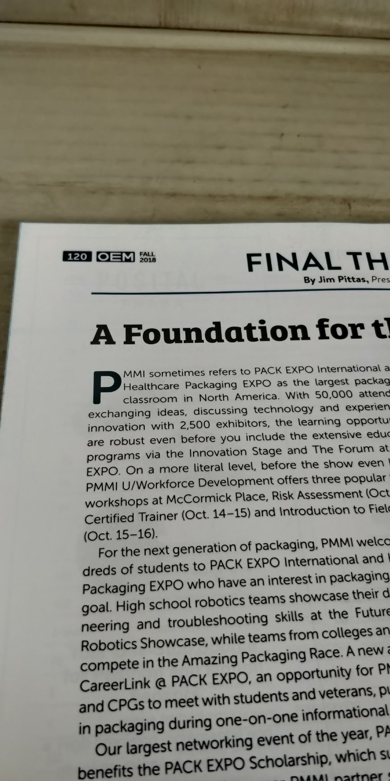2018 OEM magazine packaging processing automation industry guide C3