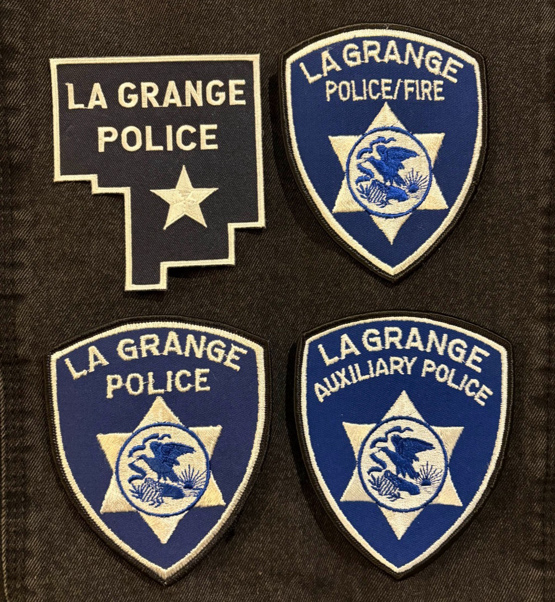 La Grange Police Patch Lot il police patches