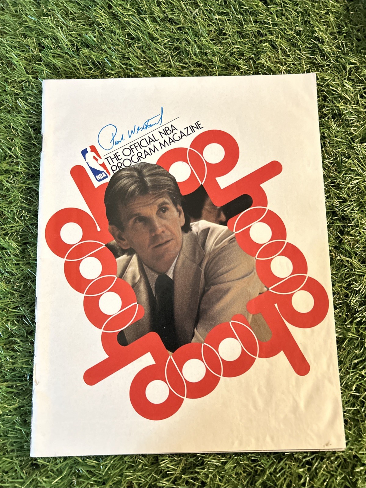 1982-1983 NBA Chicago Bulls program + game notes Vs Detroit Pistons