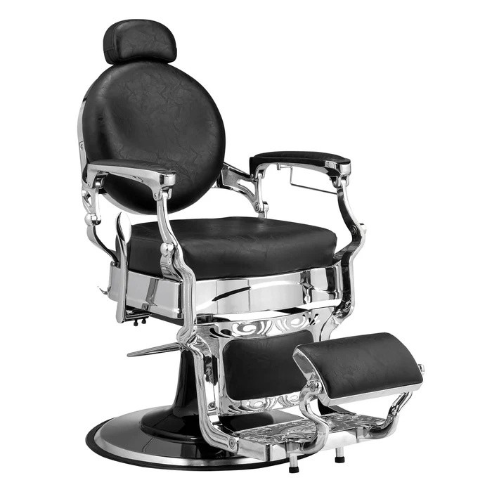 Vintage Barber Chair Salon Chair Hair Stylist Adjustable Hydraulic Pump Chair