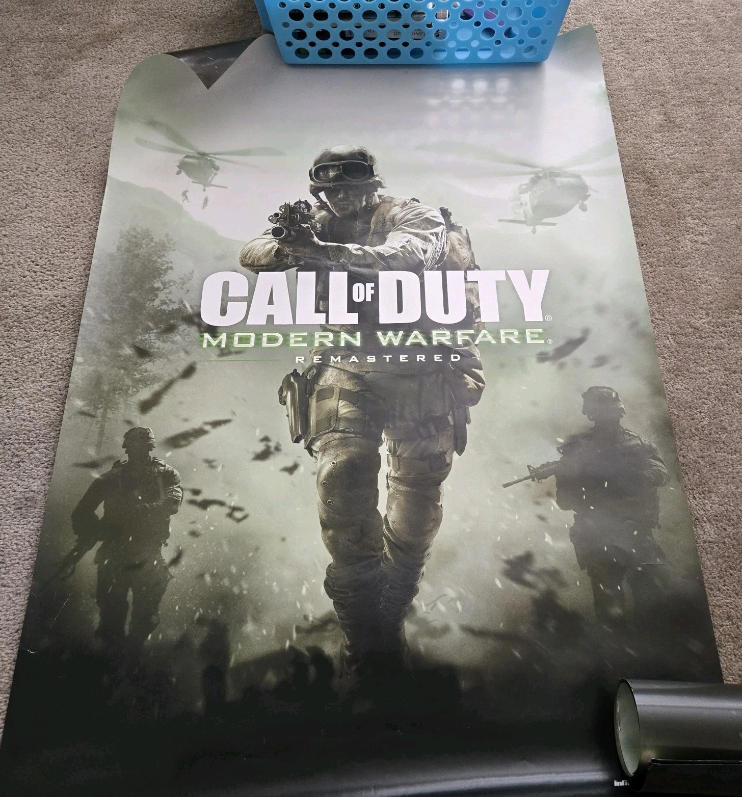 2016 Call of Duty Infinite Warfare & Modern Warfare Remastered Poster 27" x 40"