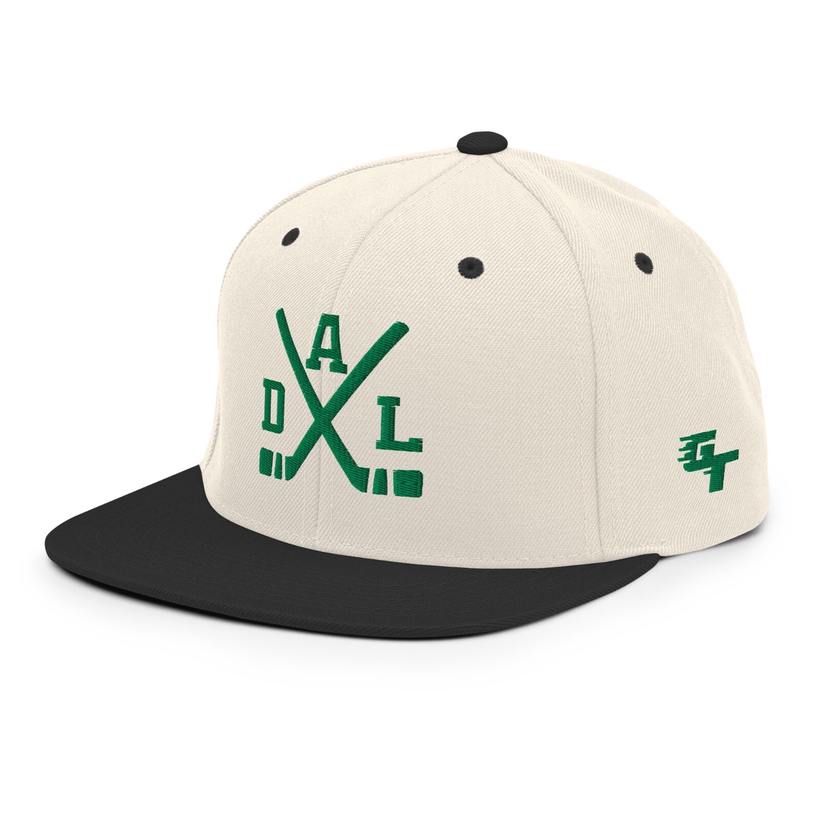 Dallas Hockey Sticks Retro Stars Snapback Hat Baseball Cap