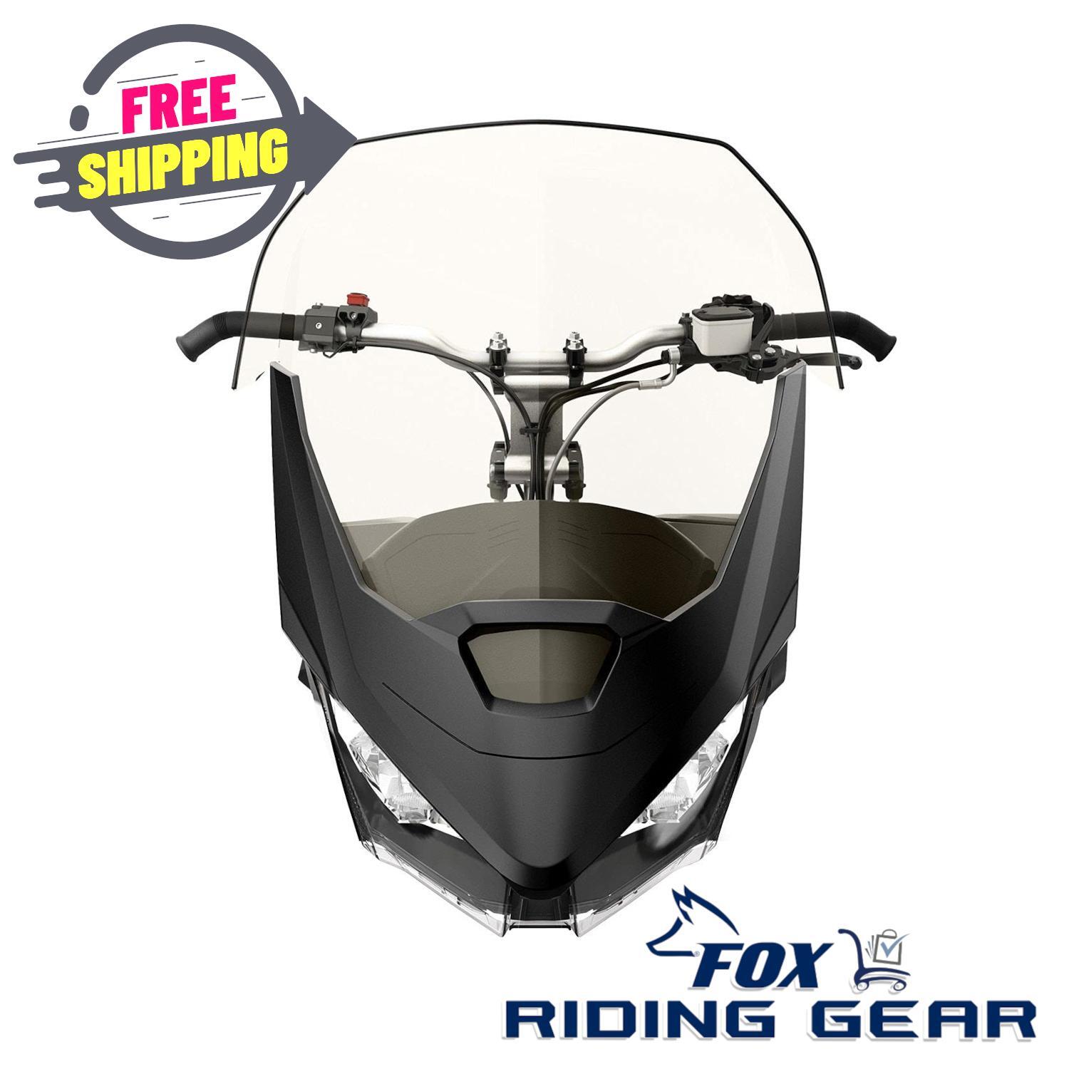 Ski-Doo New OEM, REV Gen4 High Windshield 23 Inch In Length, 860201495