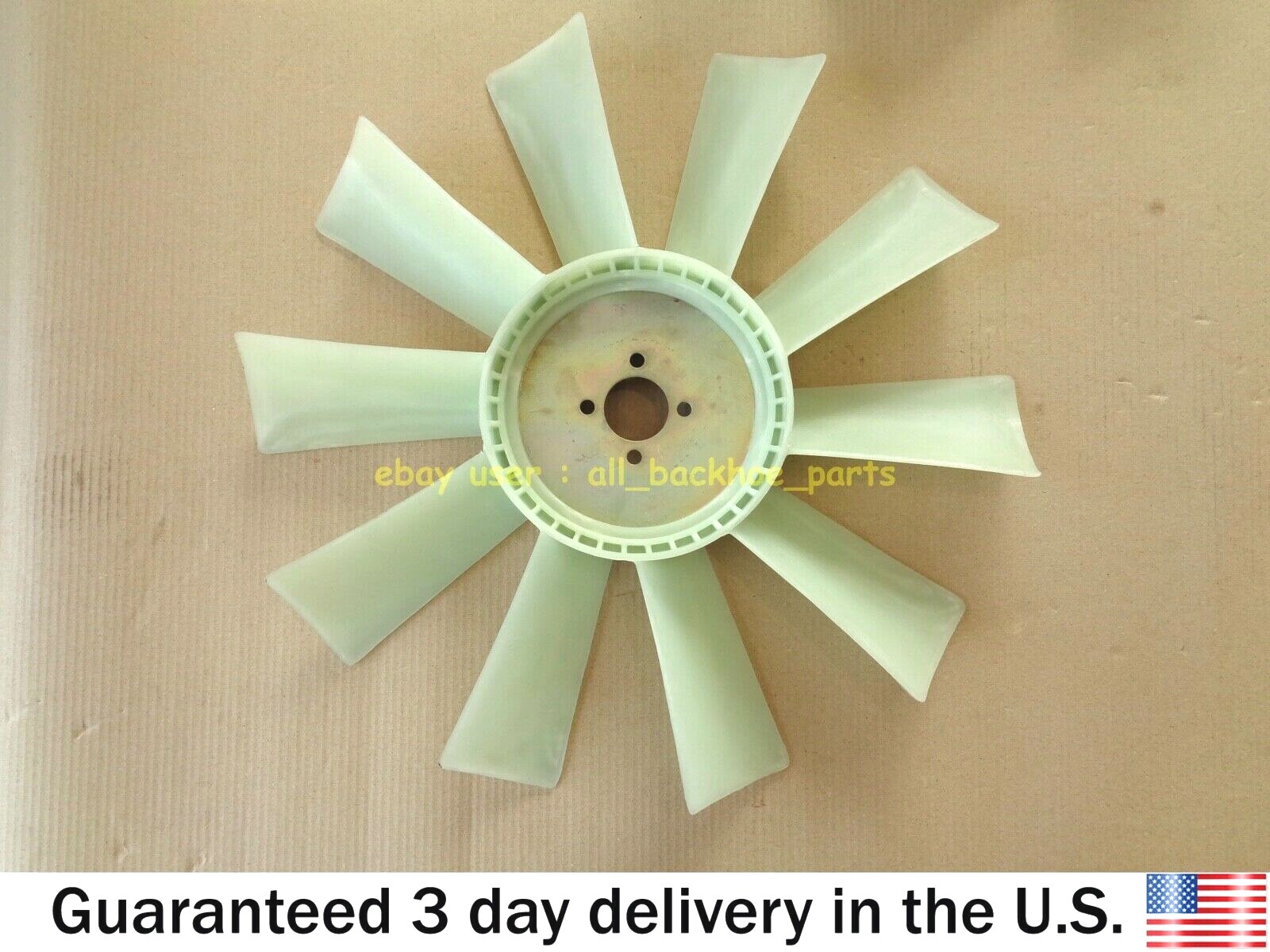 JCB BACKHOE - FAN 21" COOLING PULLER FOR PERKINS ENGINE (PART NO. 123/04202)