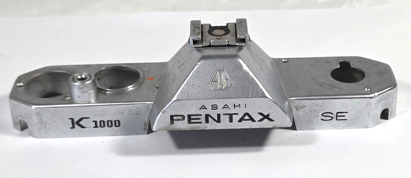 Pentax K-1000 SE - 35mm SLR Camera Parts: Top Cover & Screws