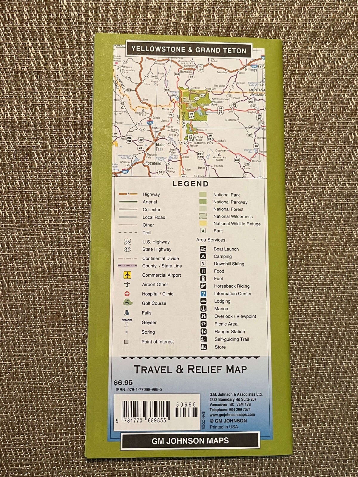 MAP Yellowstone and Grand Teton 1etc GM Johnson MAP 2021