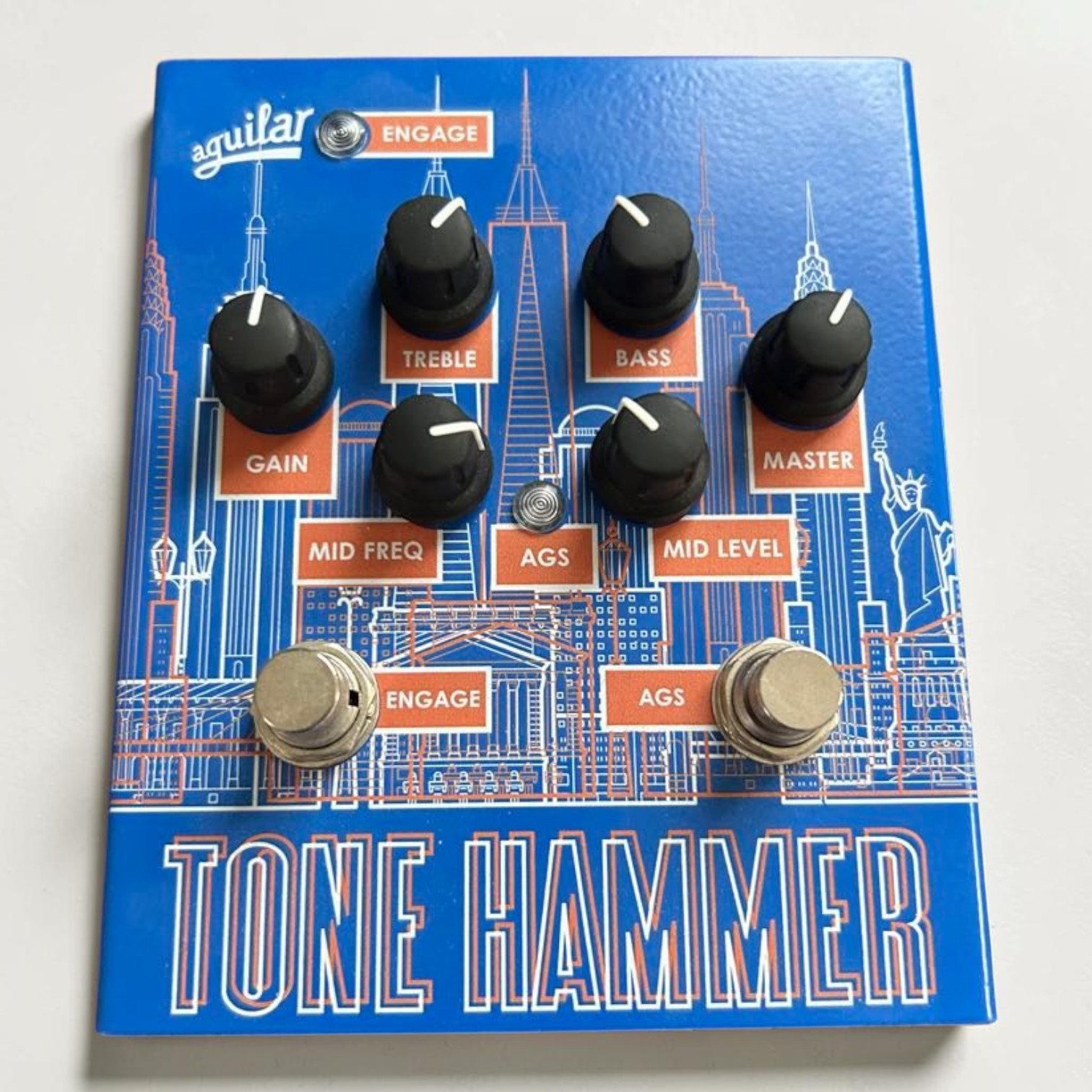 Aguilar Tone Hammer LTD NYC Bass Preamp DI Direct Box Limited Edition [No Box]