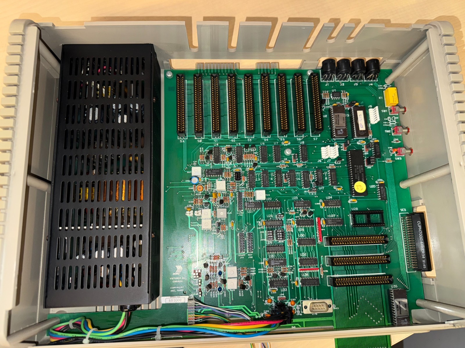 Very Rare Mimic Systems Spartan Apple II+ Plus & Commodore 64 Silver Label SB