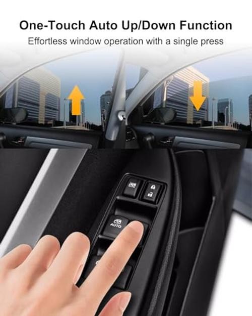 Driver Side Master Power Window Control Switch Front Left Fit for Subaru
