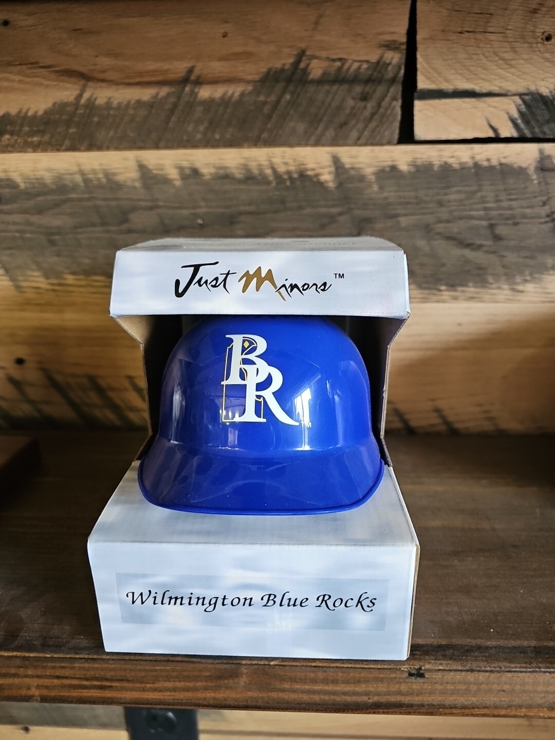Minor League Mini Helmet Wilmington Blue Rocks