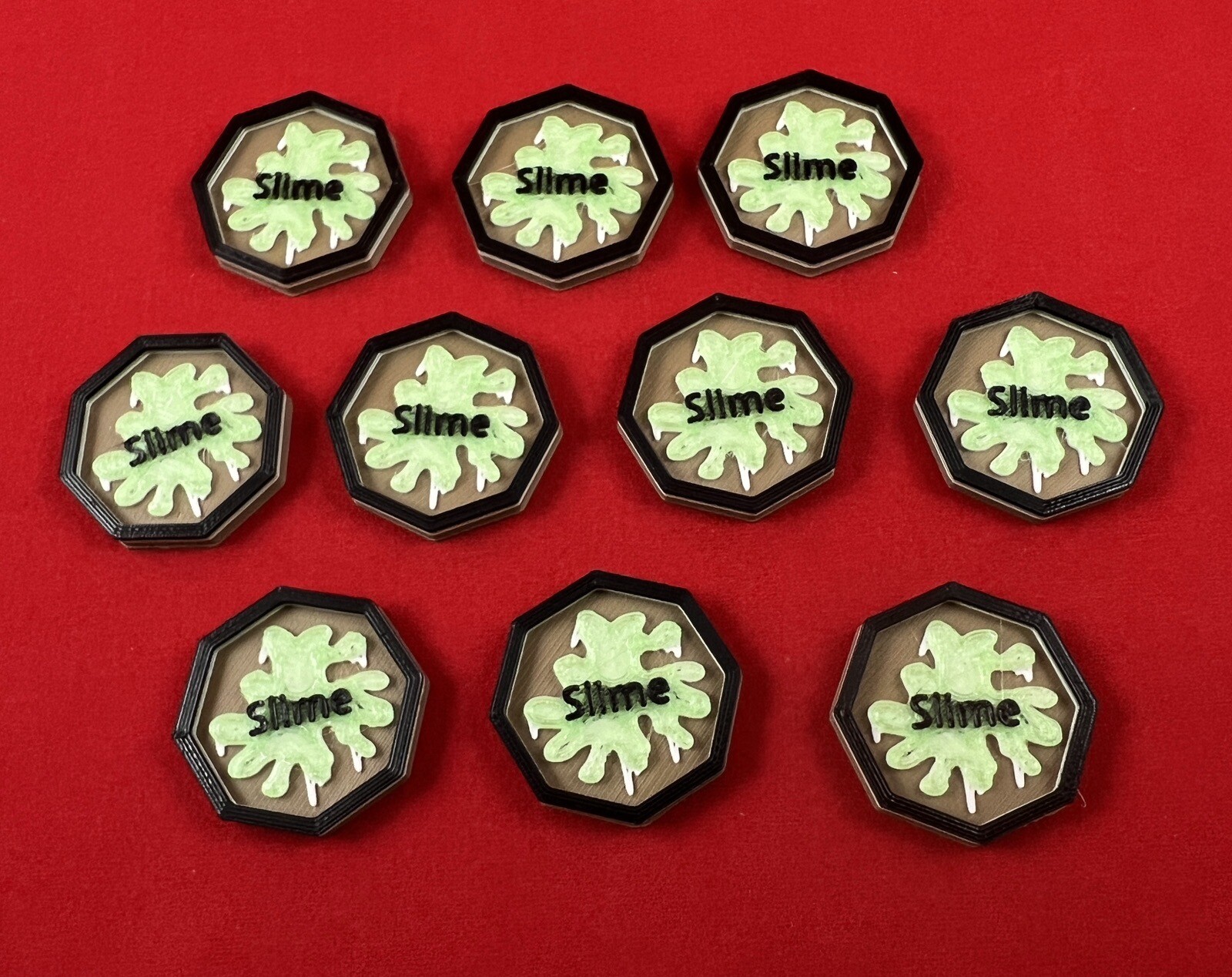 Slime Counters (10) - Compatible with Universal Counters Set for Magic