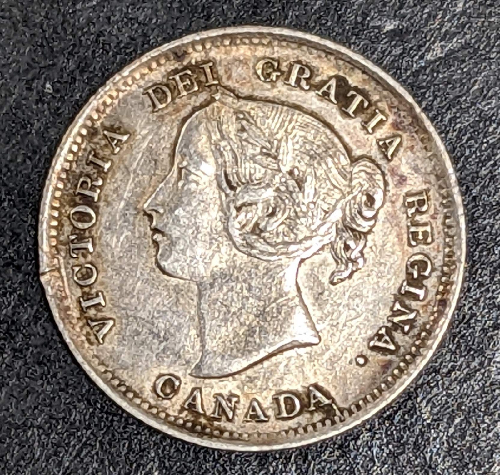 1892 Canada 5 Cent Victoria