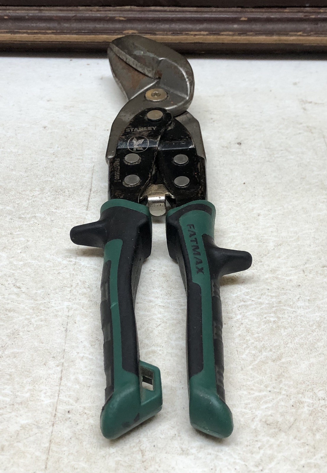 Stanley FATMAX 10" Offset Right Cut Aviation Snips FMHT73560
