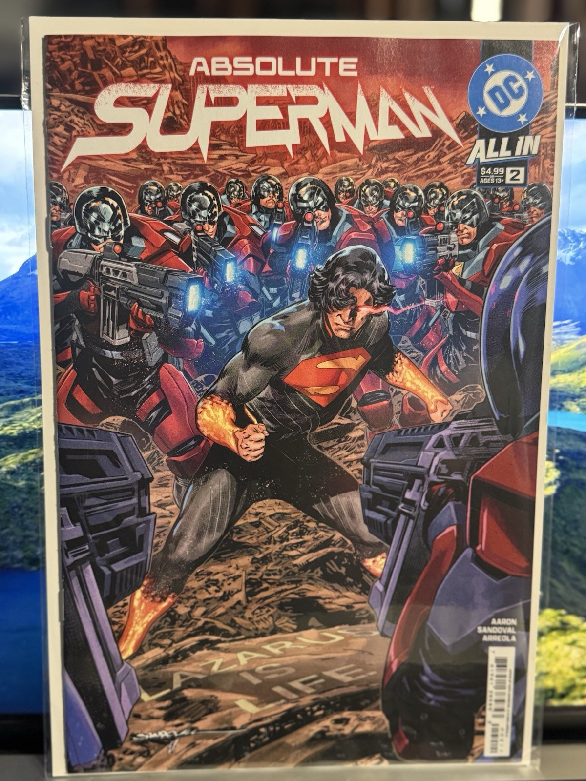 ABSOLUTE SUPERMAN #2 CVR A RAFA SANDOVAL First Print DC COMICS NM
