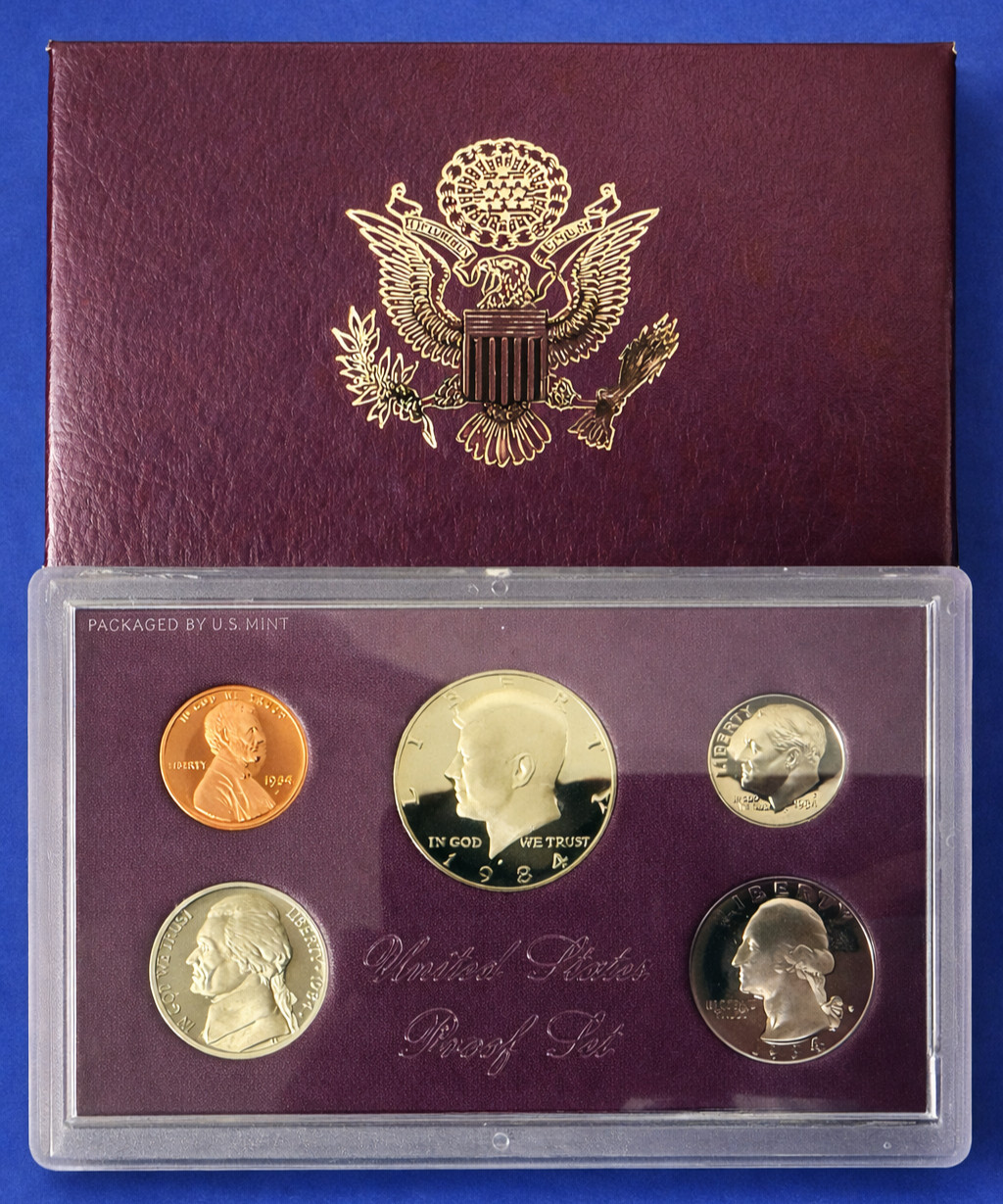 1984 United States Proof Set Original Mint Packaging San Francisco Mint | 0199