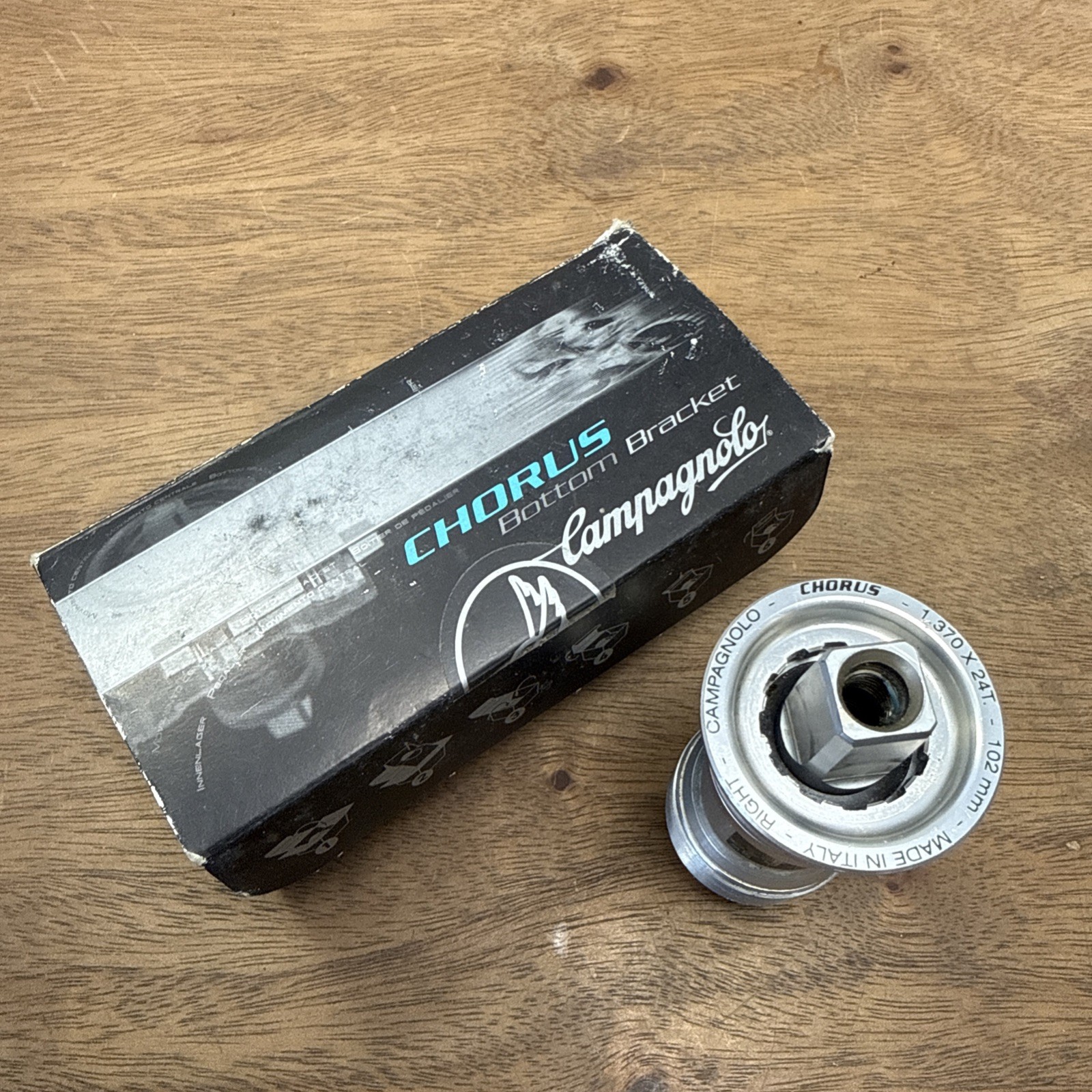 Campagnolo Chorus Bottom Bracket English Square Taper 102mm 1.370 x 24 Road Bike