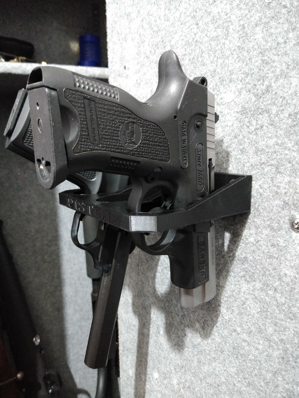 Gun Safe Organizer - Pistol Rack