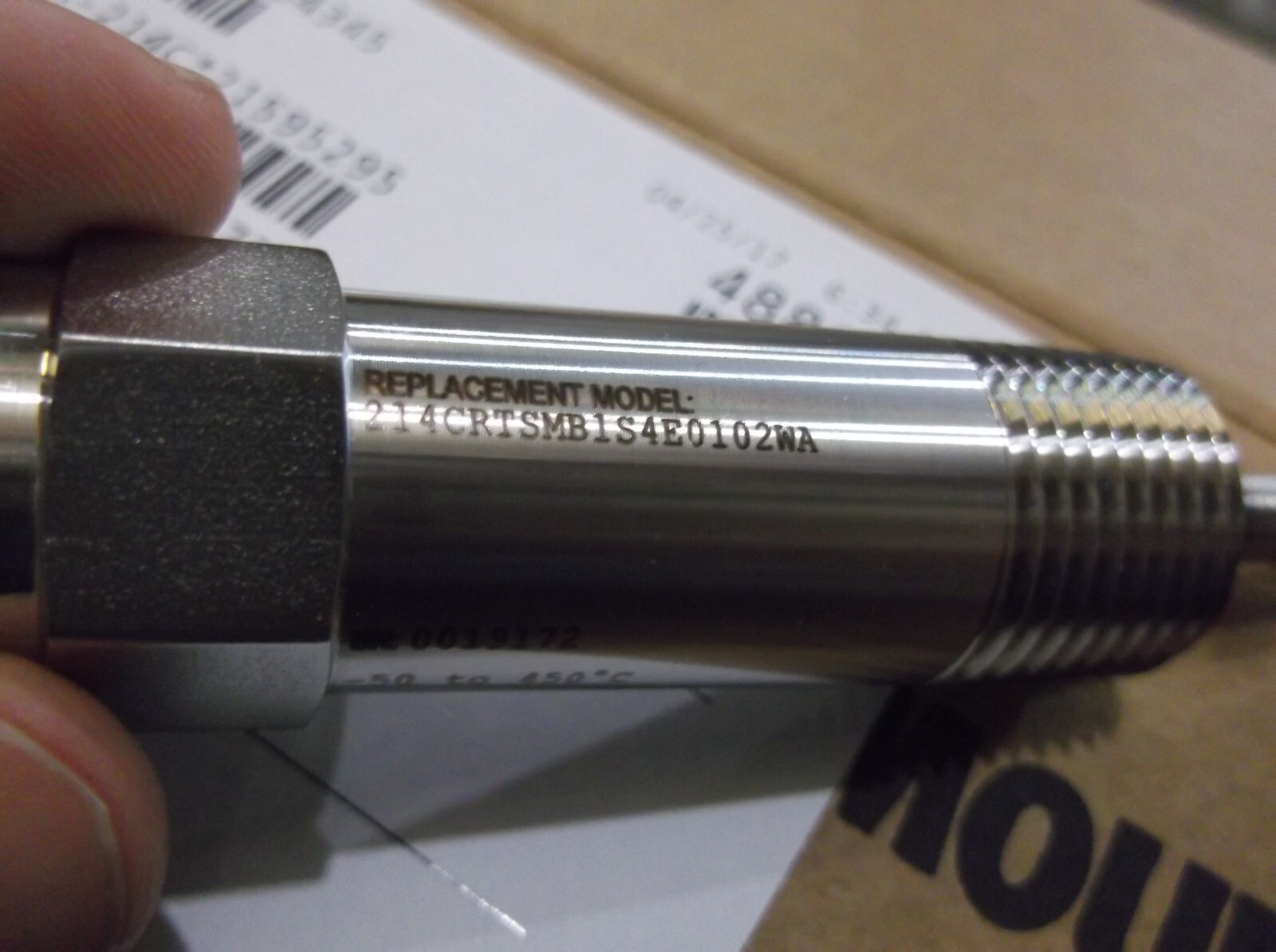 NIB ROSEMOUNT 214CRTSMB1S4E0102WA TEMPERATURE SENSOR (QQ6)