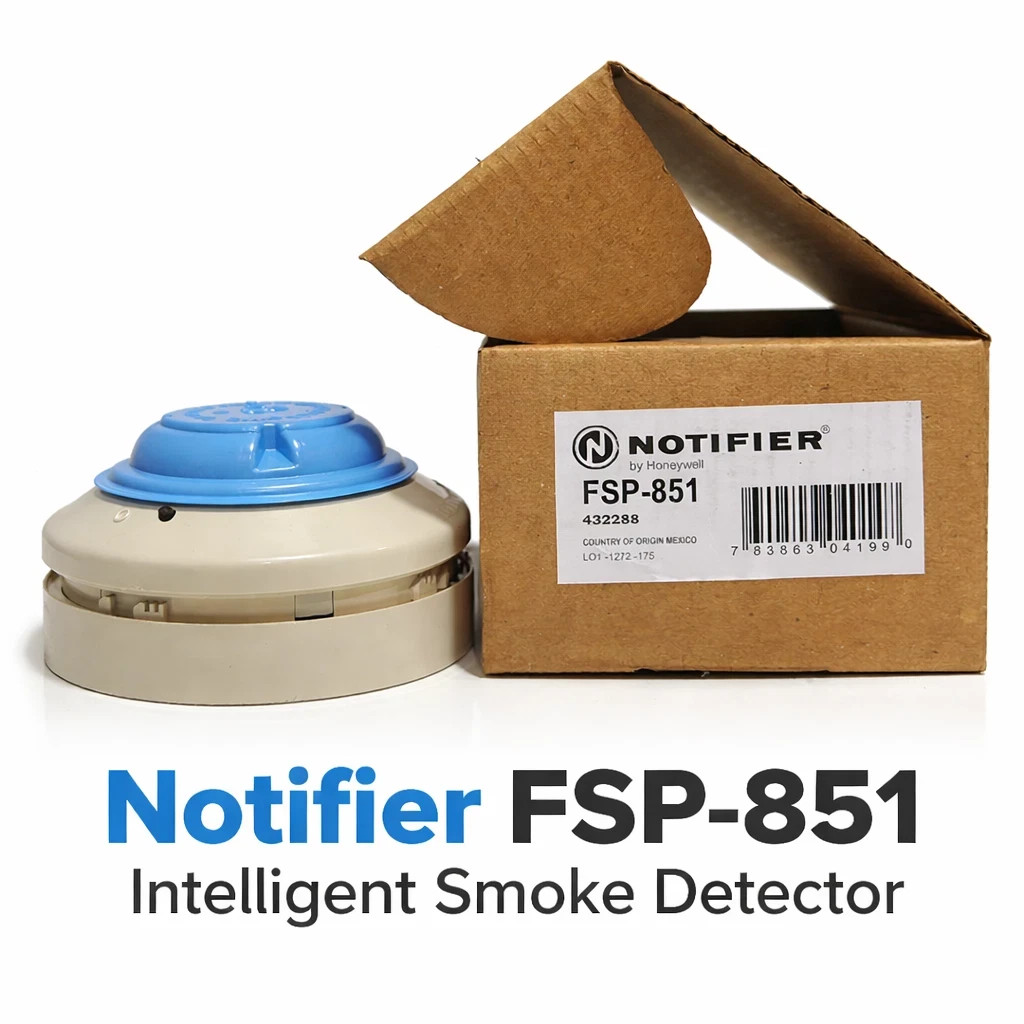 Notifier FSP-851 Intelligent Smoke Detector Fire Alarm Sensor