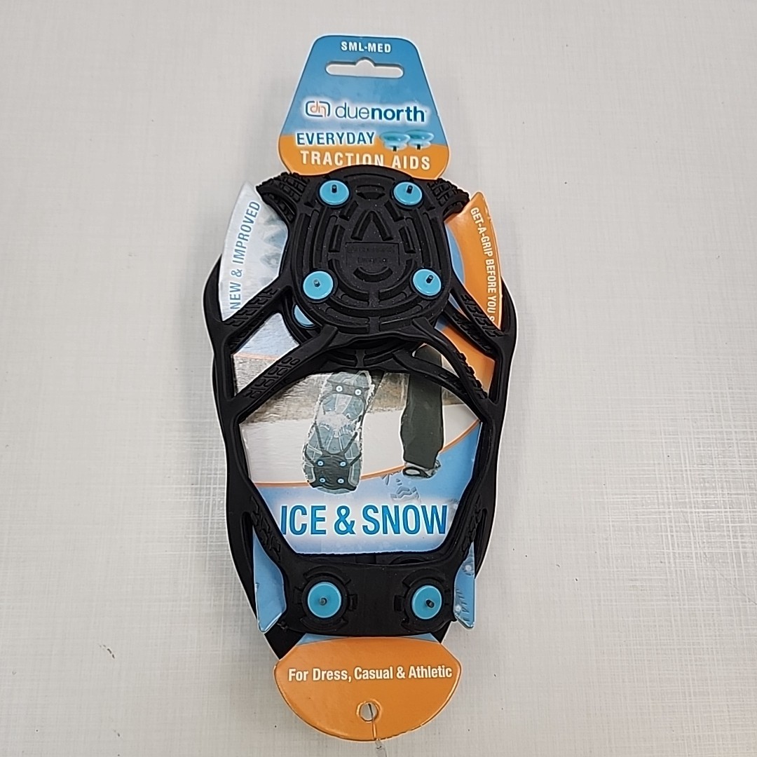 Due North traction aids everyday, snow ice small/medium 1 pair New in package