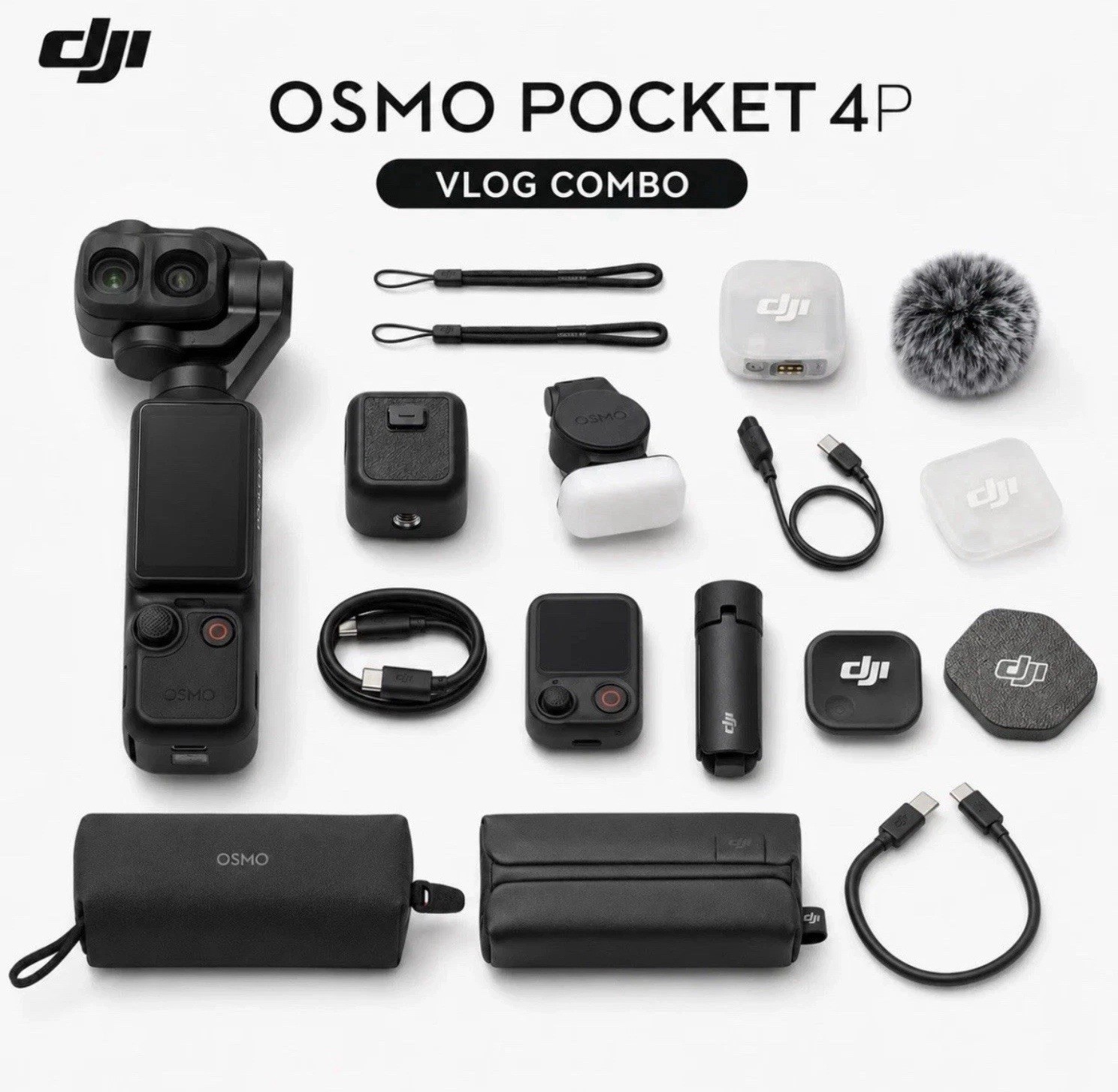 DJI Osmo Pocket Pro Vlog Combo Handheld Stabilizer Camera US Stock