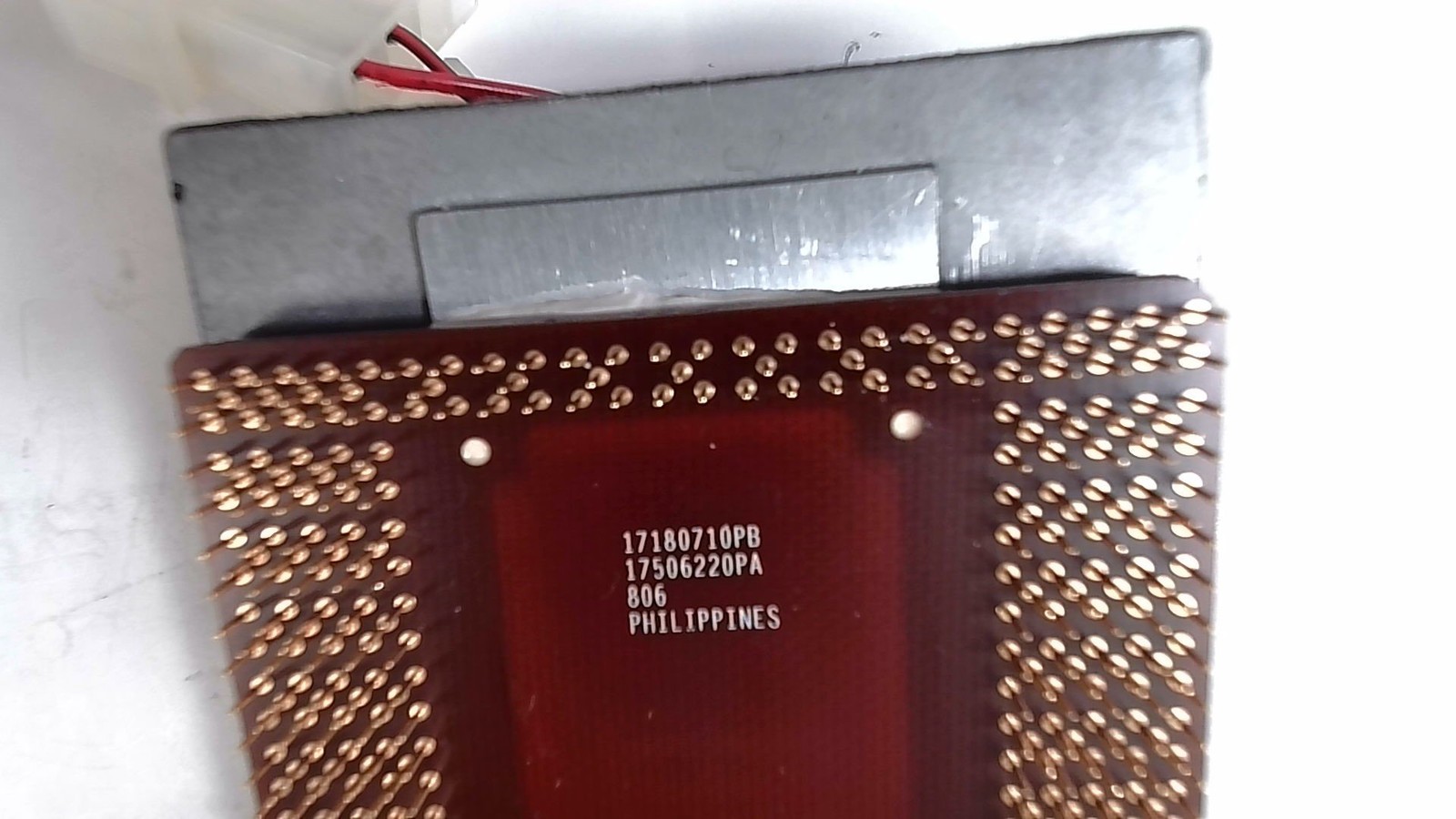 Intel Pentium Pro Socket 8 CPU with Fan - SL25A GJ80512X200