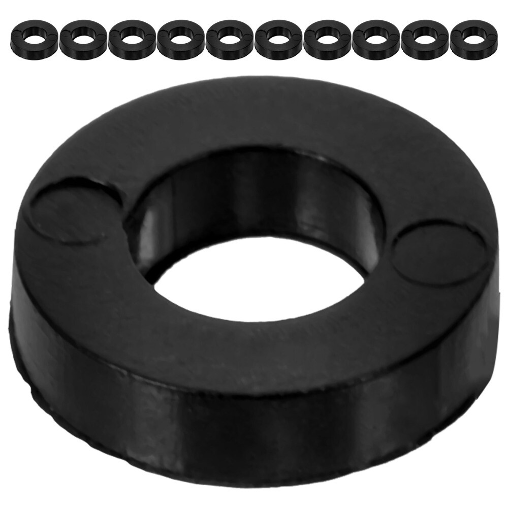 100pcs Drum Set Washers Tension Rod Washers Pads Plastic Drum Washers