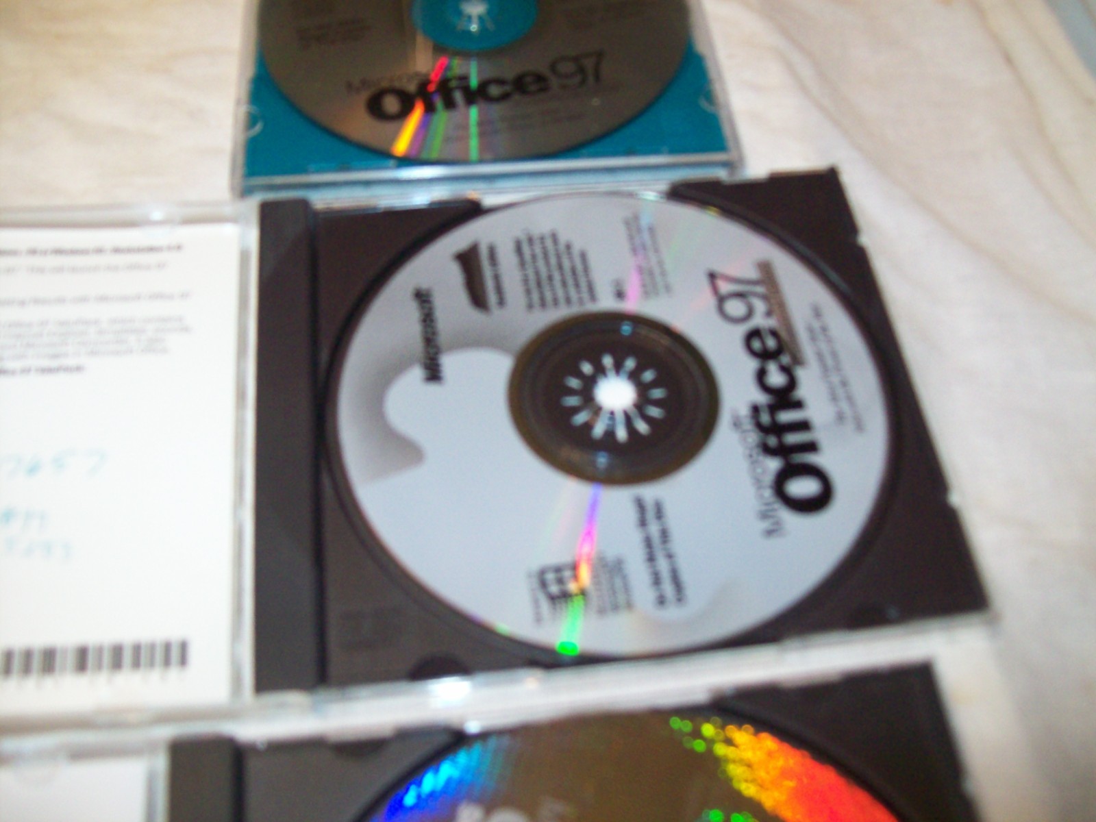 Vintage Microsoft Software Office 97 Office 2000 With Product Keys