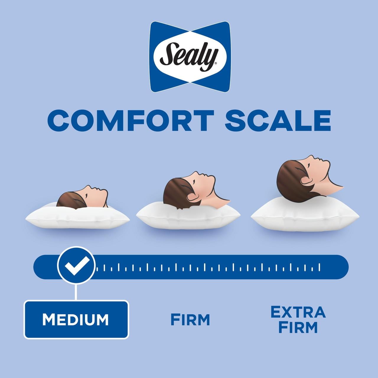 ® Down Alternative Cloud Luxe Bed Pillows Standard/Queen Adaptive Huggable Core