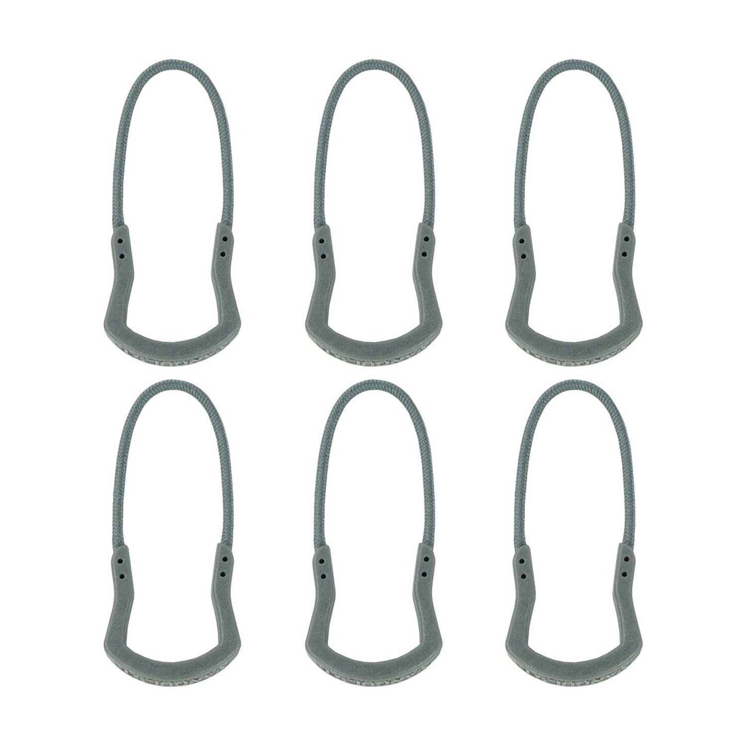 Spartan Zipper PULLS (6 Pack) (Coyote Tan) Coyote Tan