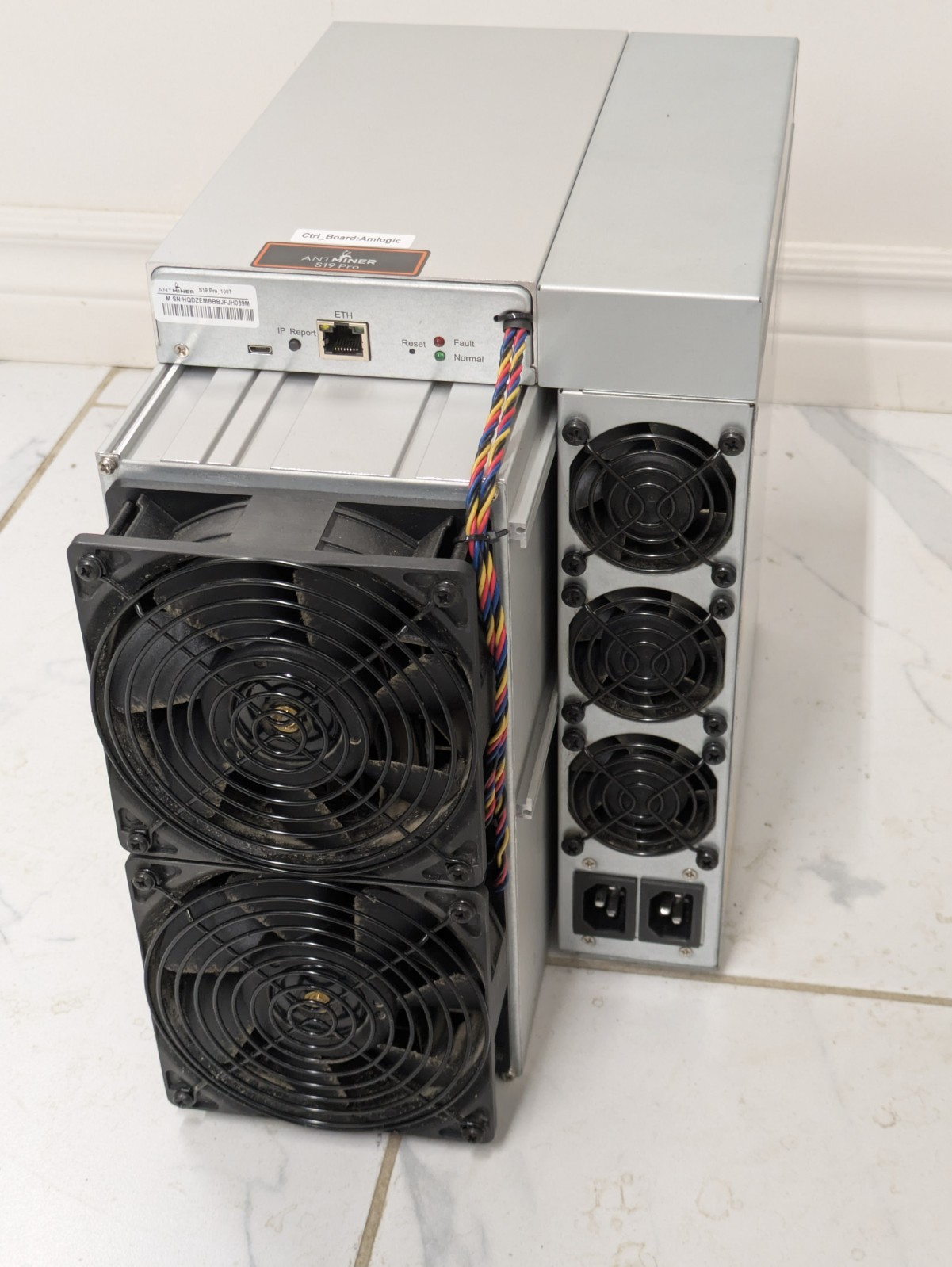 Bitmain Antminer S19 Pro 100t || Bitcoin Miner || 60 Day Warranty
