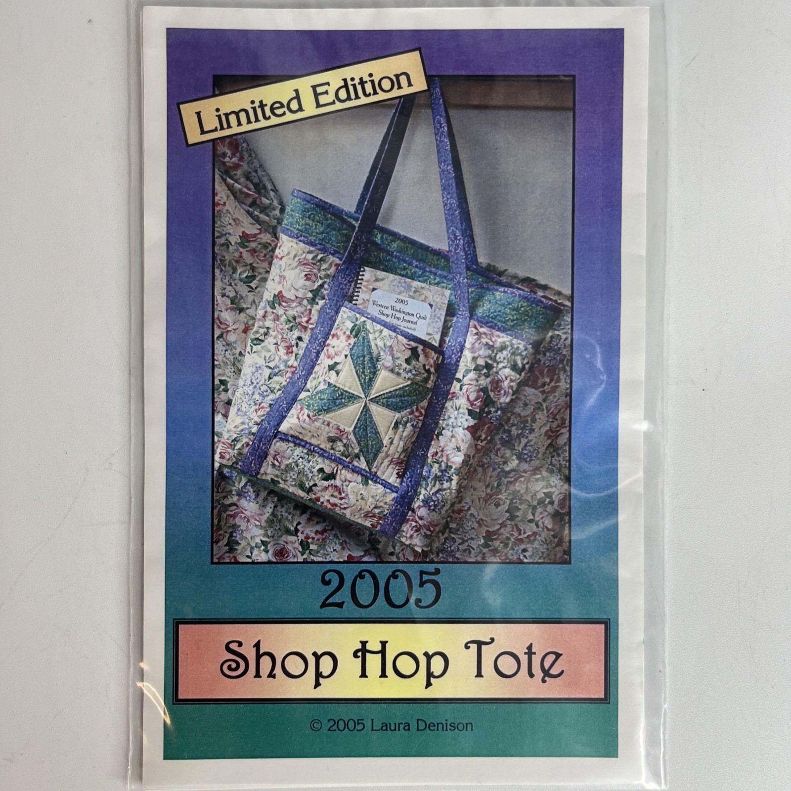 Shop Hop Tote Bag Ltd Edition 2005 By Laura Denison