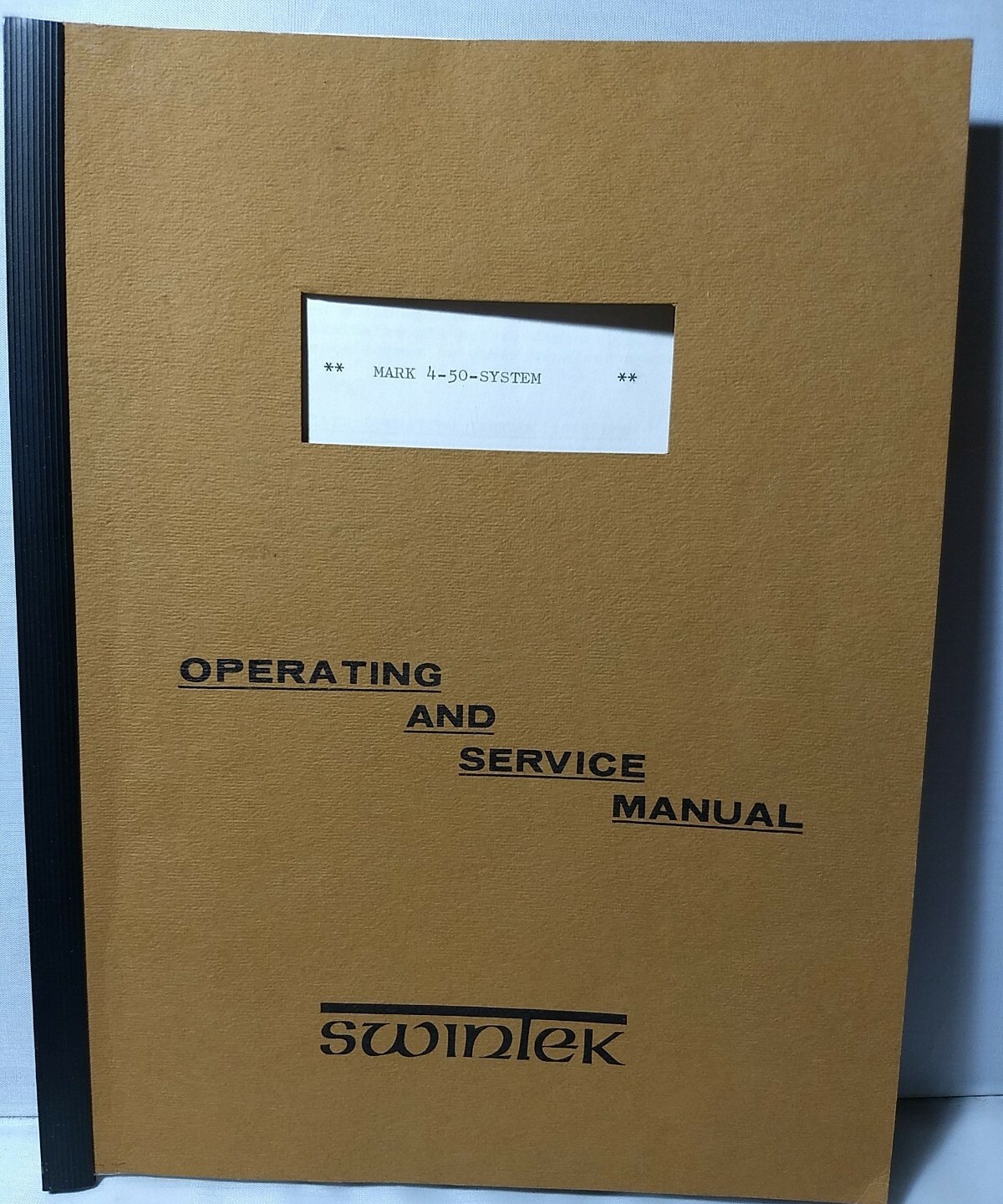 SWINTEK MARK 4-50 WIRELESS MIKE TRANSMITTER & RECEIVER SERVICE MANUAL SCHEMATICS