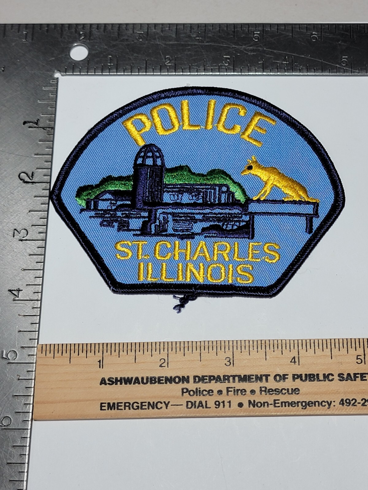 C3B Police Patch Illinois St. Charles
