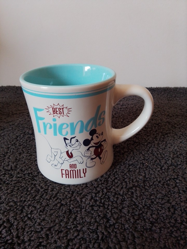 MICKEY MOUSE & PLUTO MUG (OFFICIAL DISNEY PRODUCT