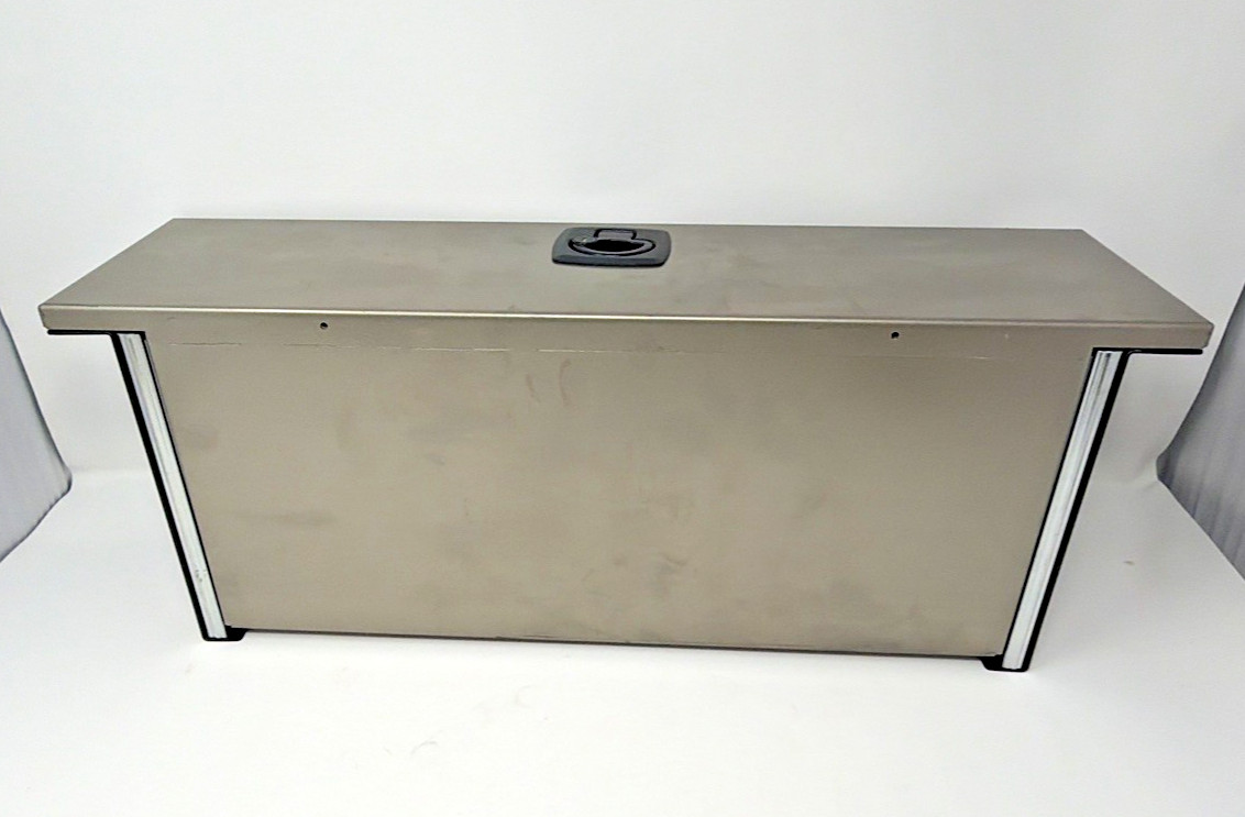 Locking 3U Rack Mount Drawer 20.5" Wide 8" Deep w/ Key Cable Pass Through
