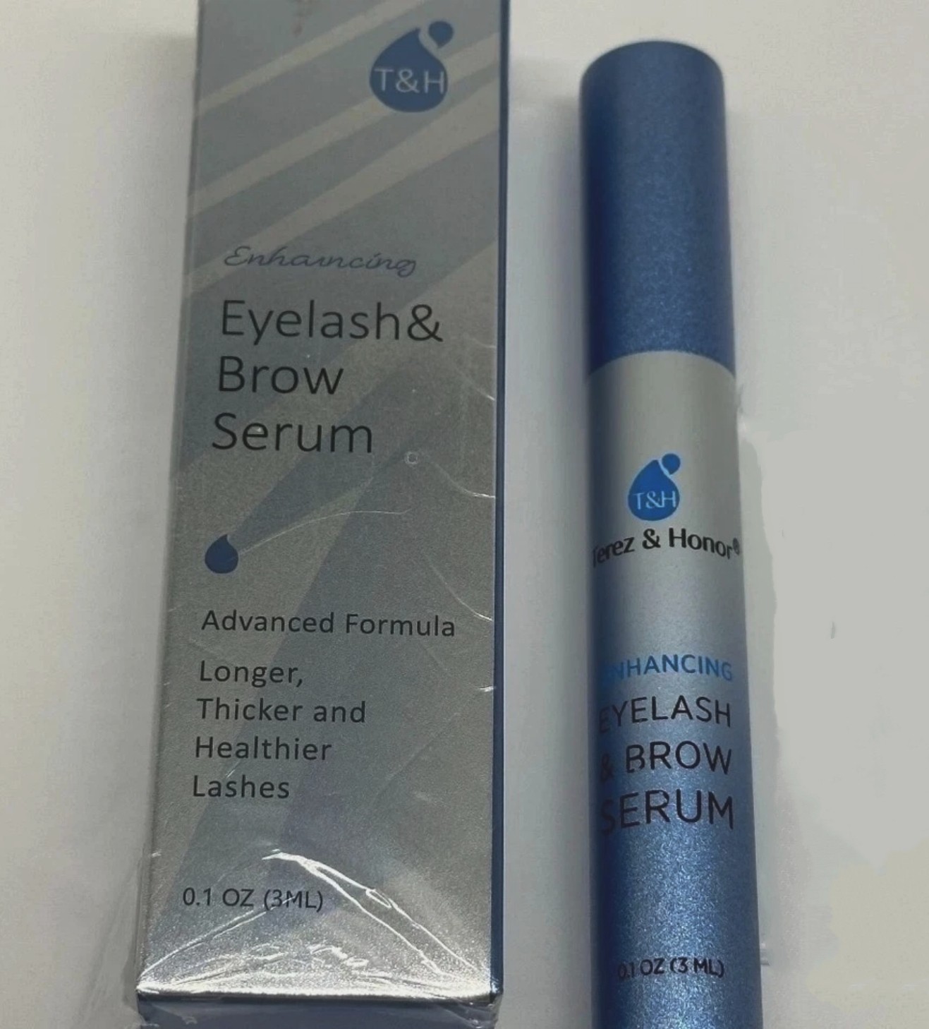 Terez & Honor Enjancing Eyelash Brow Serum 0.1 oz 3 ml,100% New