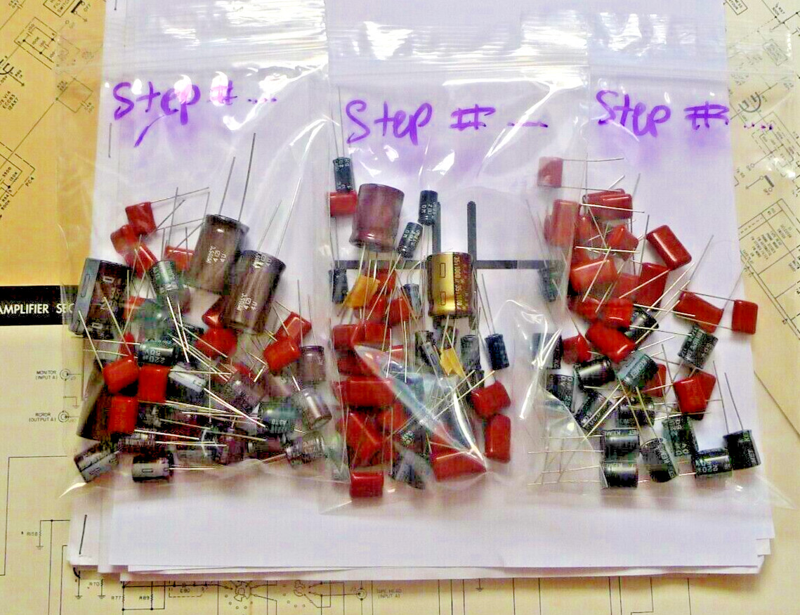 Harman Kardon Citation 14 forteen tuner restoration capacitor repair rebuild kit