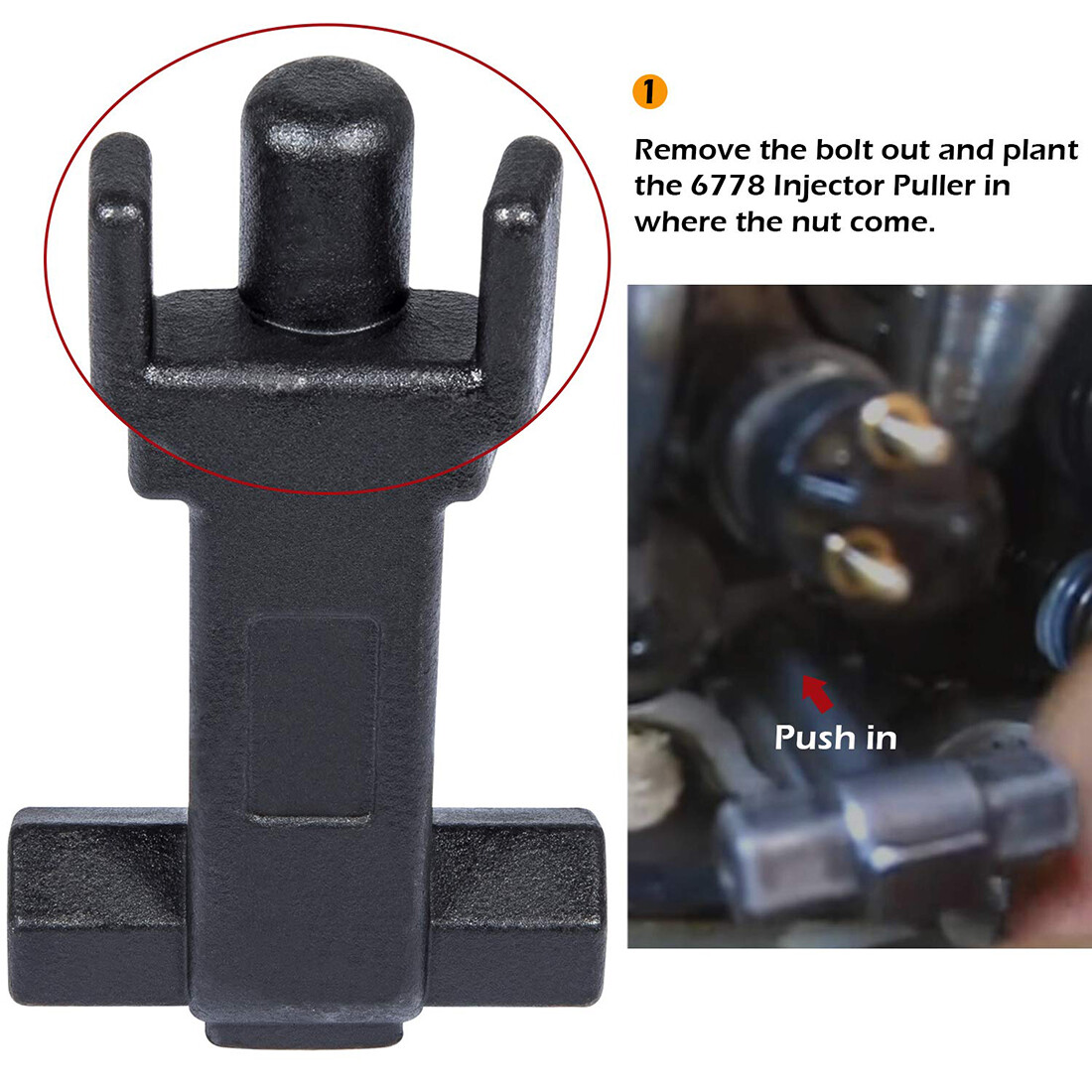 6778 Injector Puller for GM Duramax 6.6L Engine 2001-2004