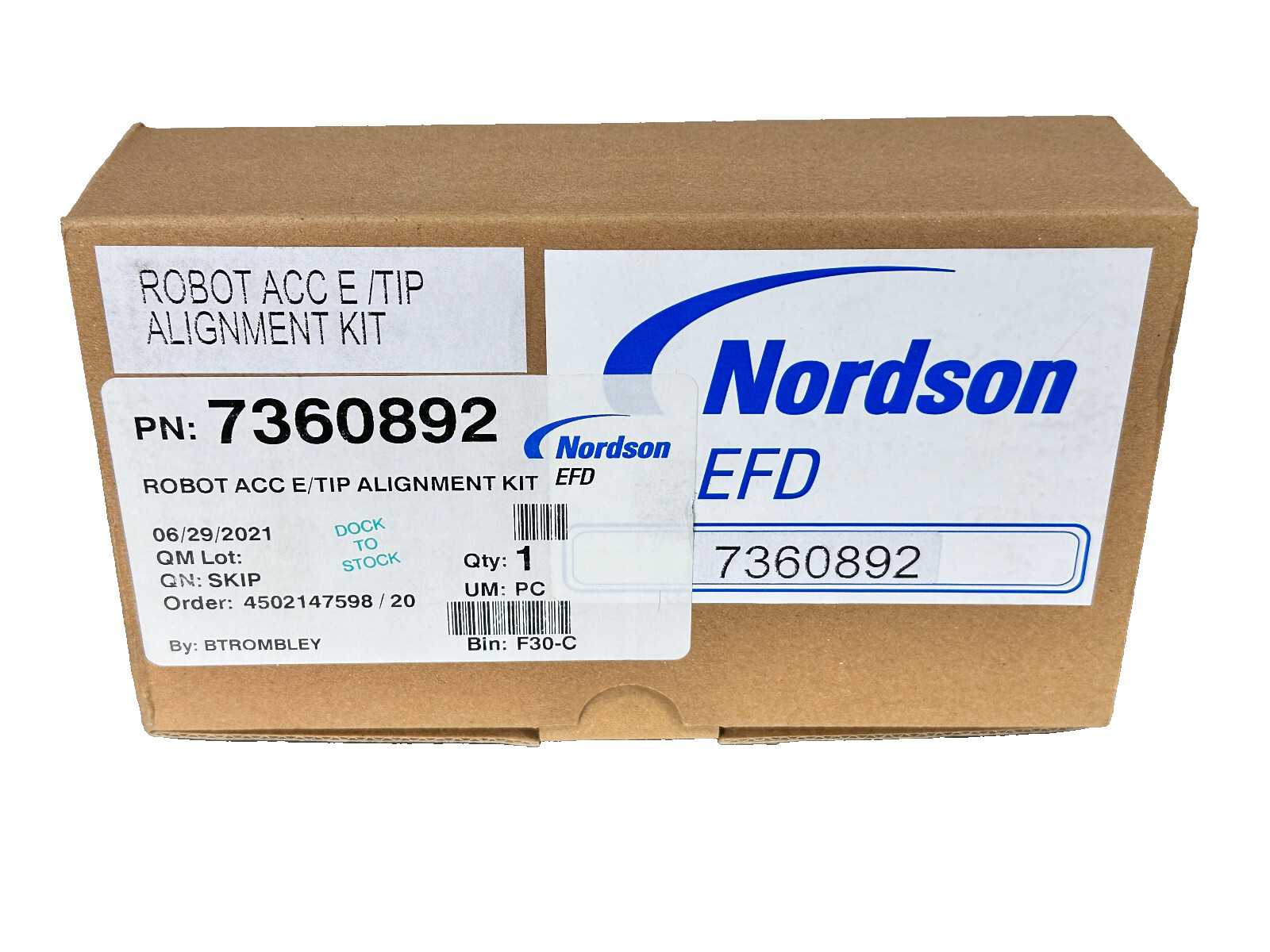 Nordson EFD 7360892 Tip Aligner for Optical Sensing Robot E/Tip Alignment Kit