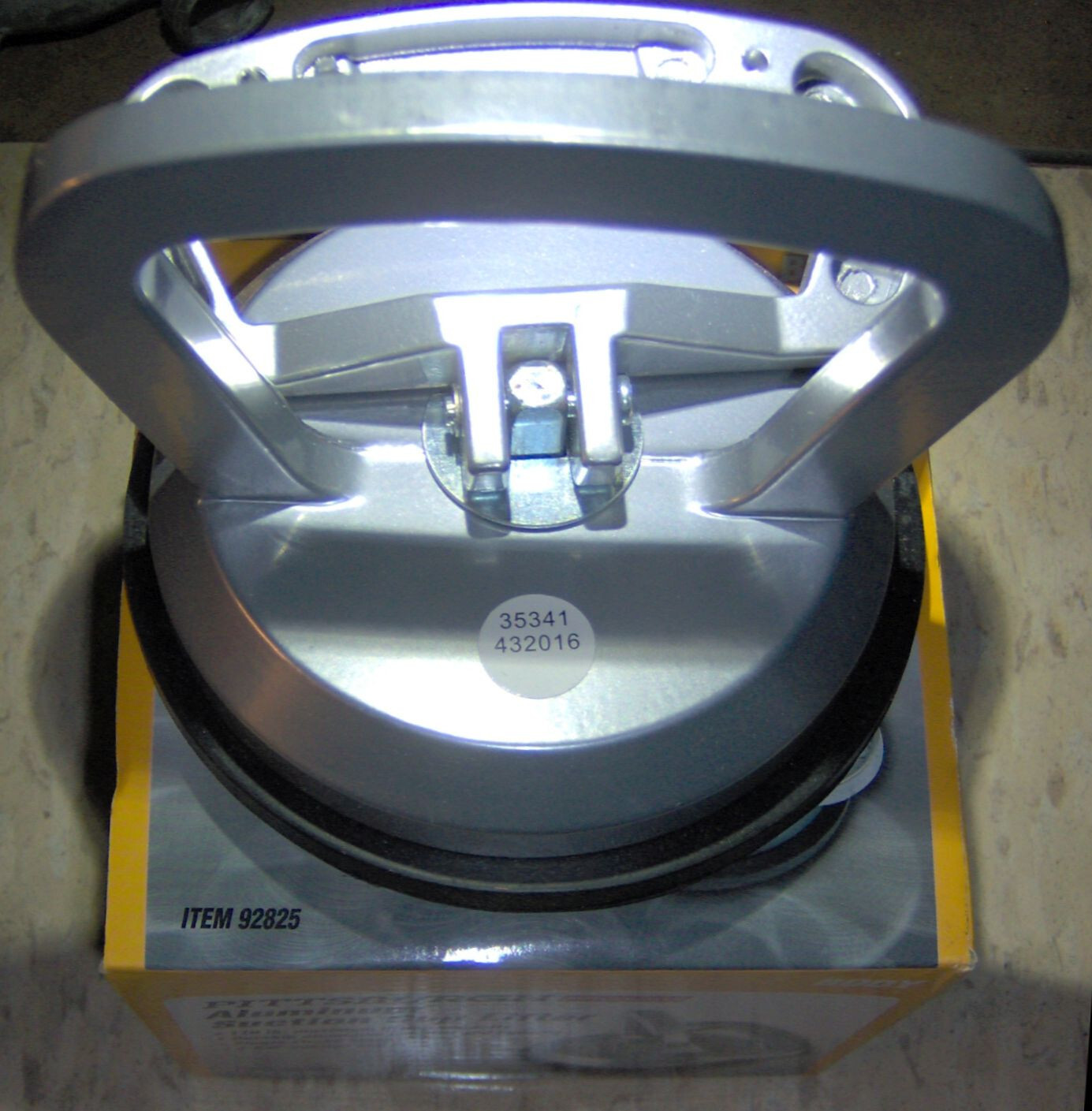 Aluminum SUCTION CUP LIFTER 110 lb 4.5" PRO Grade Grip lift puller dent puller