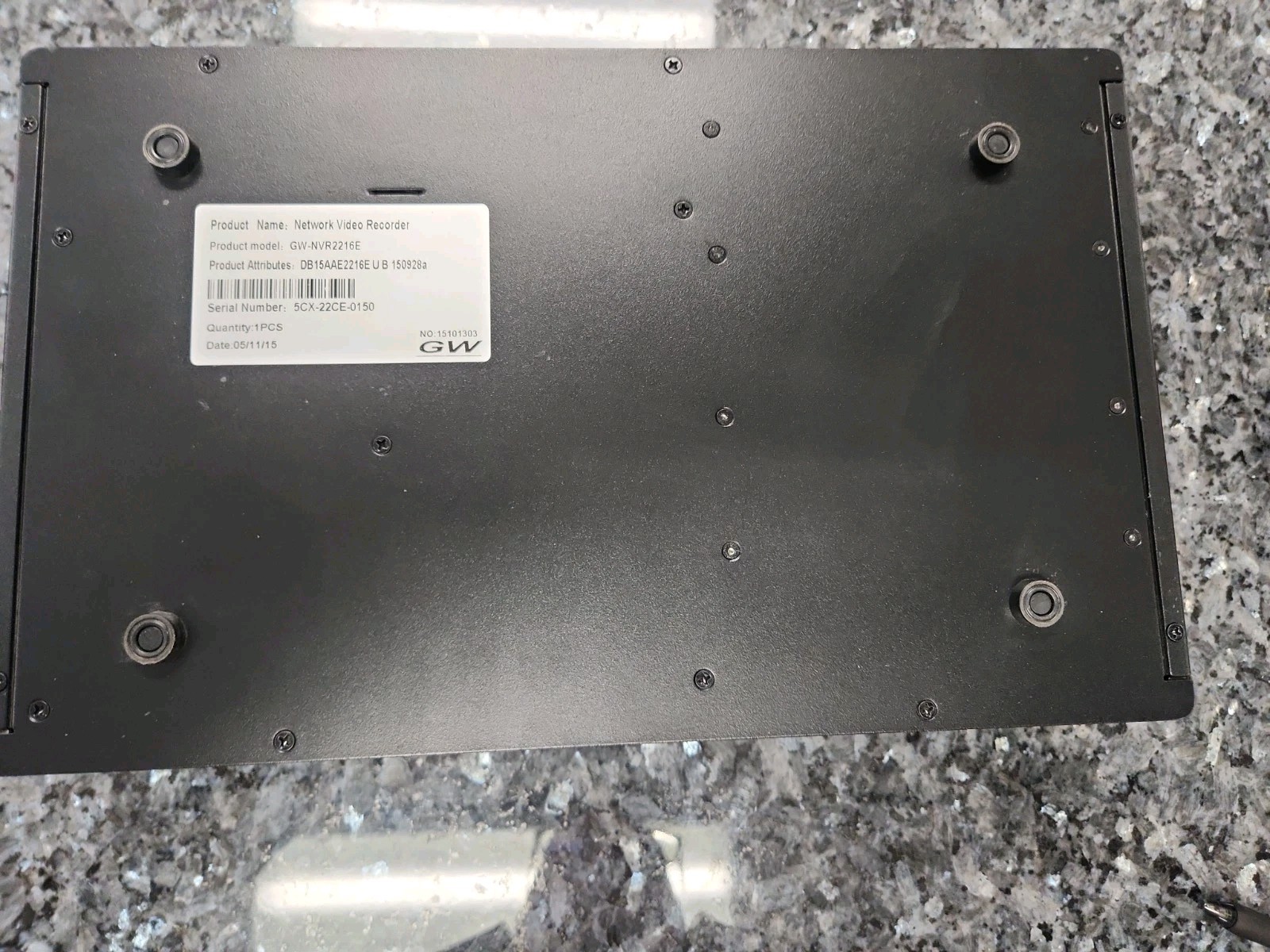 Tested GW Security Network Video Recorder GW-NVR2216E