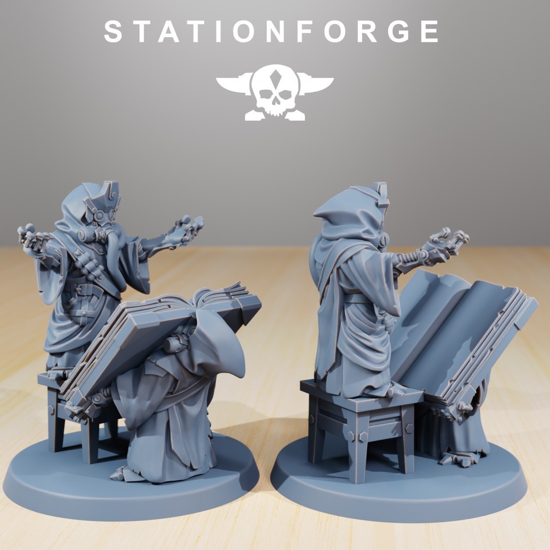 Scavenger Junkards Grimdark 3D Printed Miniatures Station Forge 16k