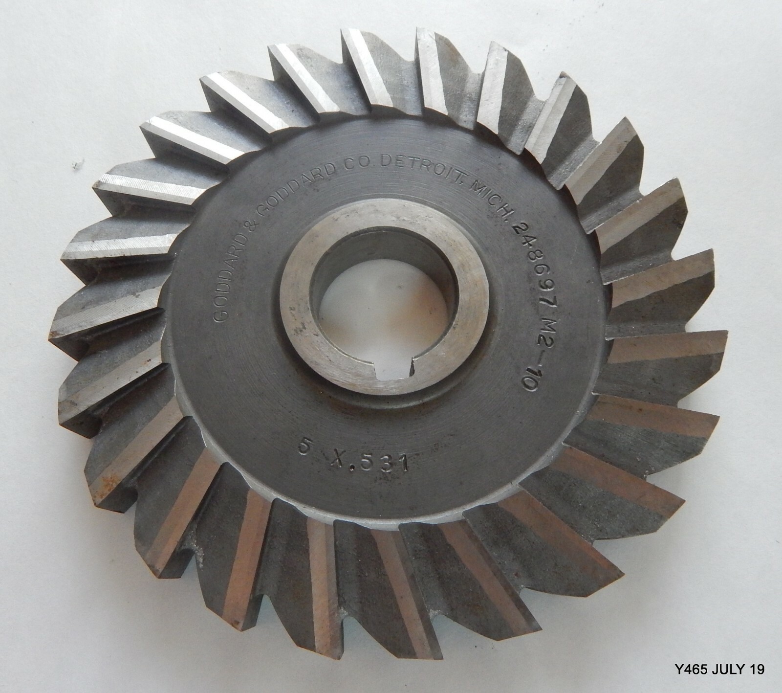 Goddard & Goddard 1" Inner Diameter M2-10 Blade, 5x.531 (PN 248697)