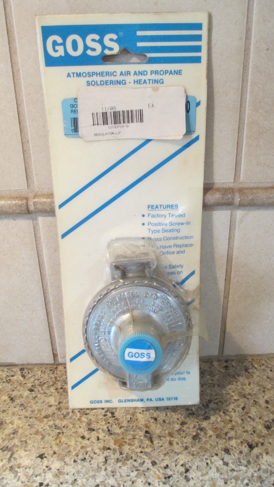 Goss, EP60 - 0, LP Regulator